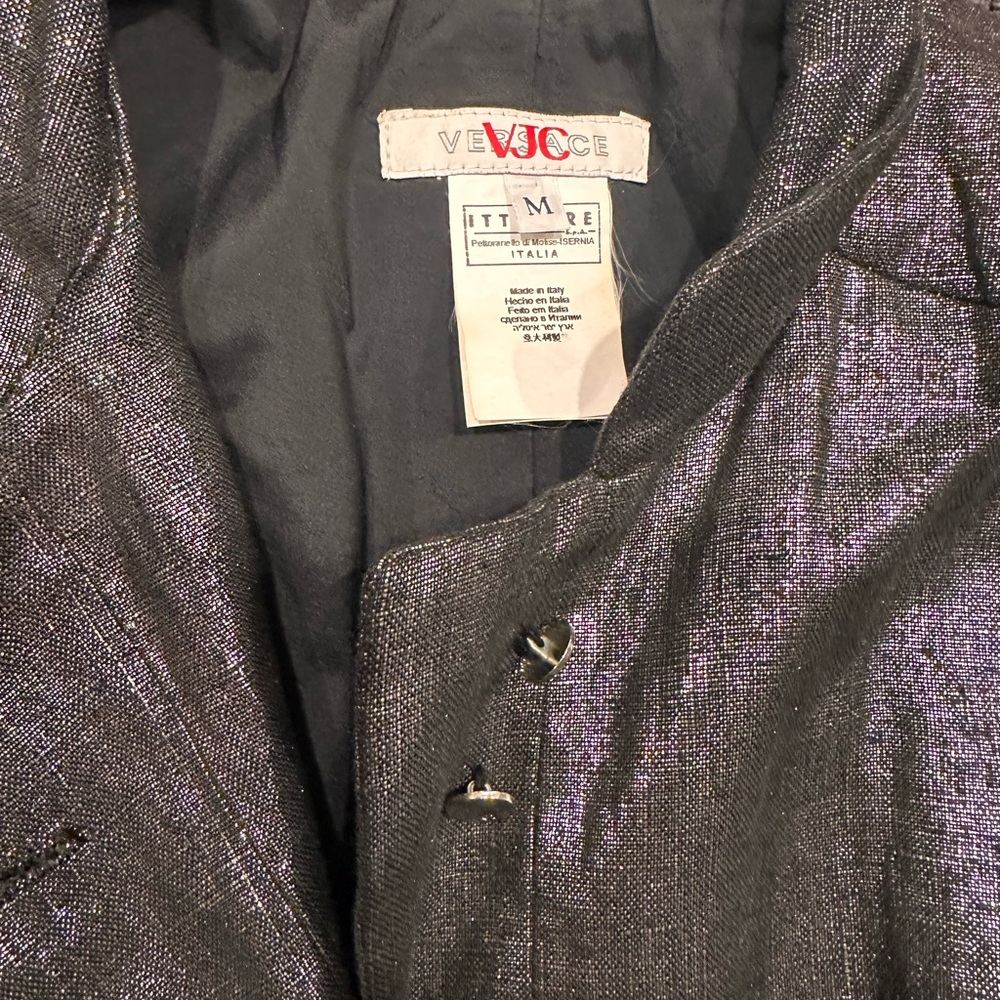 Versace Metallic Black jacket - Picture 2 of 6